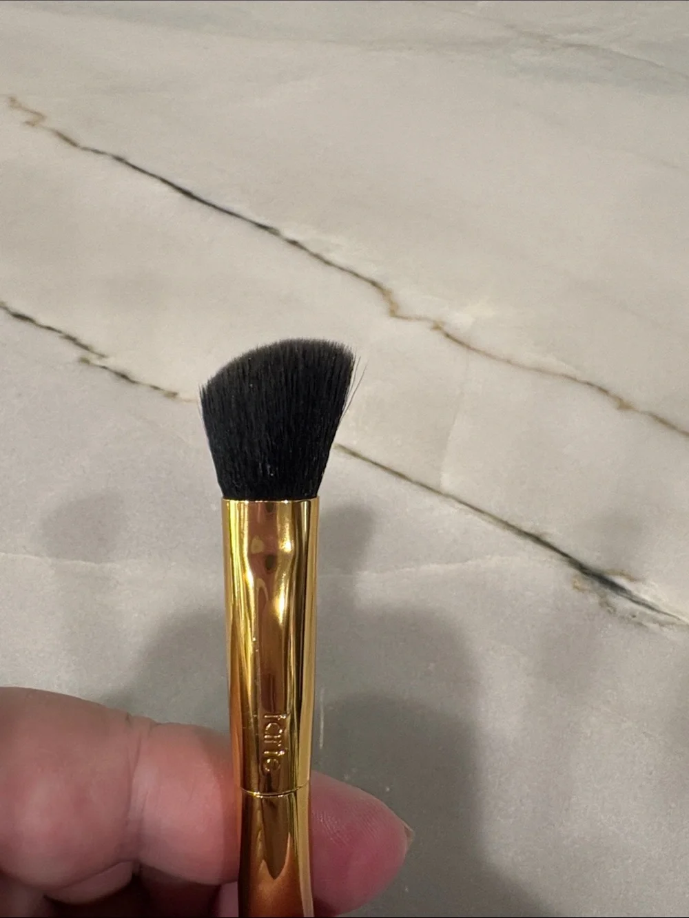Tarte Dual-Ended Eyeshadow & Blending Brush - Purple/Gold Ombré